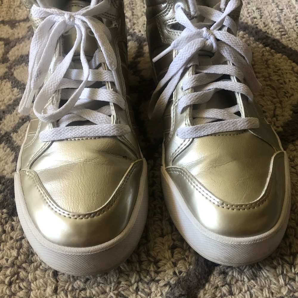 Adidas Gold Mid Rise Raleigh Sneakers - Picture 4 of 4